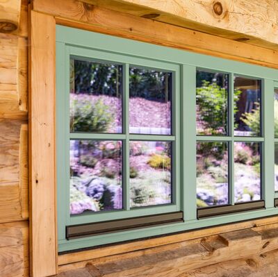 Holzfenster
